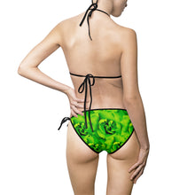 Load image into Gallery viewer, Women&#39;s Bikini Swimsuit: Green
